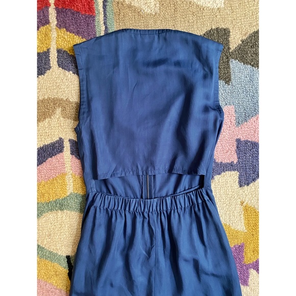 Kate Spade Saturday Chambray Zipper Jumpsuit - Picture 3 of 5